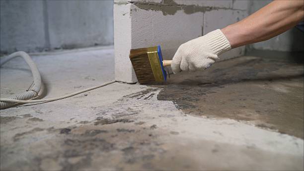 SJ Waterproofing Pros Basement Waterproofing coverage map for Milton, IN and surrounding area